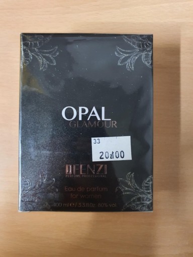 Zdjęcie oferty: OPAL GLAMOUR PERFUMY DAMSKIE JFENZI 100ML KAWA JAŚMIN GRUSZKA