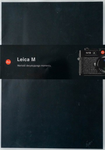 Zdjęcie oferty: Prospekt Leica M9