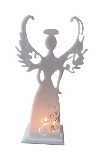 Zdjęcie oferty: Aniołek na świeczkę, prezent, KOMUNIA, CHRZEST 