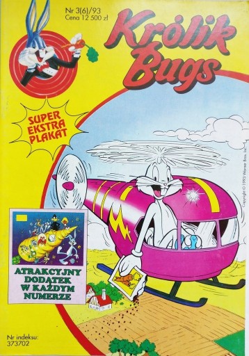 Zdjęcie oferty: Komiks Królik Bugs - Nr 3(6) 1993
