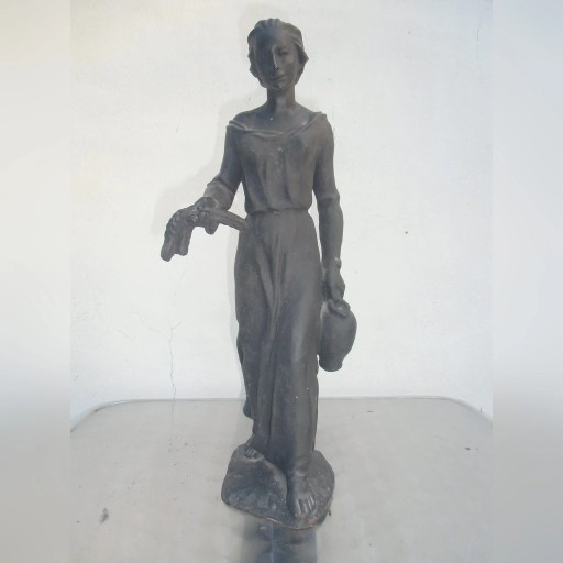 Zdjęcie oferty: Rzeźba żeliwna odlew "Chleb i Wino" H. Moschage!