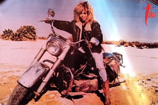 Zdjęcie oferty: Plakat reklamowy Tina Turner. 1987r. Holandia
