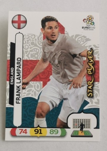 Zdjęcie oferty: Frank Lampard Euro 2012 panini STAR PLAYER