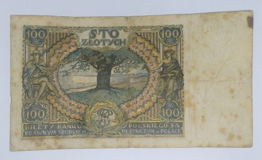 Zdjęcie oferty: Banknot 100 złotych II RP, 1932 r