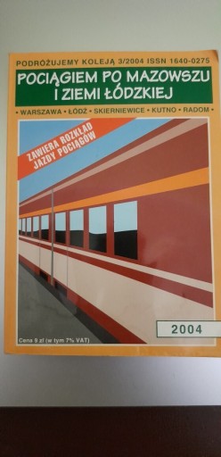 Zdjęcie oferty: Rozkład jazdy pociągów 2004 rok