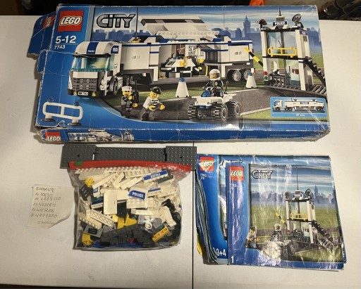 Zdjęcie oferty: LEGO City 7743 Ciężarówka Policyjna