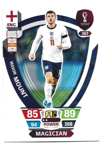 Zdjęcie oferty: PANINI WORLD CUP QATAR 2022 MOUNT MAGICIAN 367