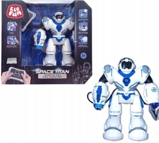 Zdjęcie oferty: INTERAKTYWNY ROBOT zdalnie sterowany SPACE TITAN