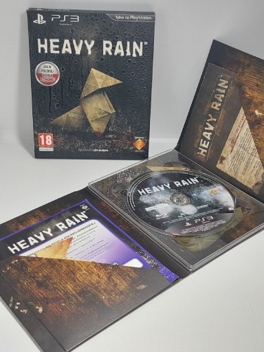 Zdjęcie oferty: HEAVY RAIN Edycja kolekcjonerska PL / PS3