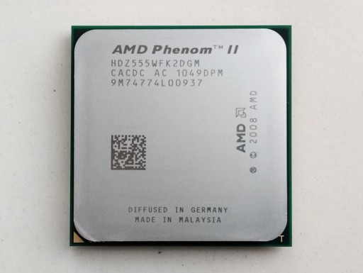 Zdjęcie oferty: AMD PHENOM II X2 555 2x3.2GHz HDZ555WFK2DGM COOLER