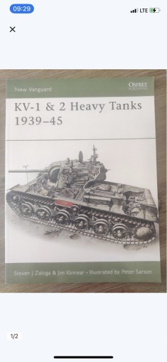 Zdjęcie oferty: Osprey New Vanguard KV-1 & 2 Heavy Tanks 1939-45