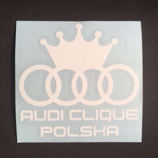 Zdjęcie oferty: Wlepa Audi Clique Polska