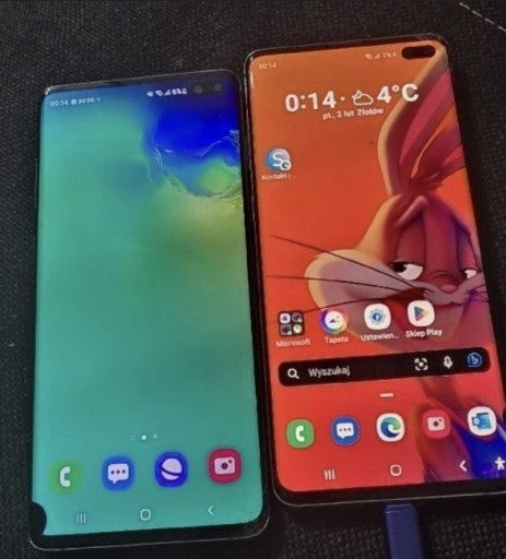 Zdjęcie oferty: S10 plus plamka ekran sprawny bez simlocka