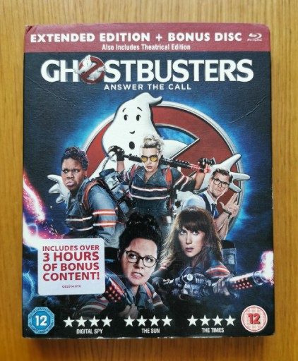 Zdjęcie oferty: Ghostbusters (Pogromcy Duchów) 2x Blu-ray (En) (2016)
