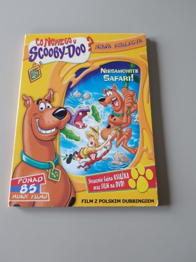 Zdjęcie oferty:   Co Nowego u Scooby-Doo? Niesamowite Safari (DVD)