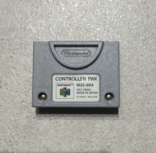 Zdjęcie oferty: Karta pamięci do Nintendo 64 Controller Pak