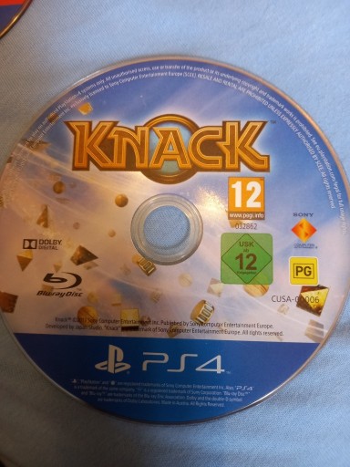 Zdjęcie oferty: KNACK GRA NA PS4