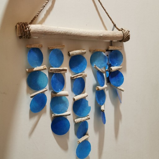 Zdjęcie oferty: Dzwonki wietrzne Perłowe koła niebieskie
