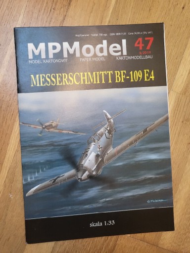 Zdjęcie oferty: MPM Model 3/2019 Messerschmitt BF 109 E4 1/33