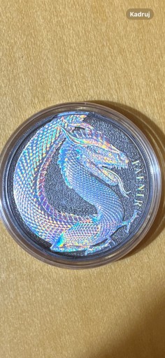 Zdjęcie oferty: Fafnir 2020 r.„HOLOGRAM” 1 oz AG 999 CERTYFIKAT