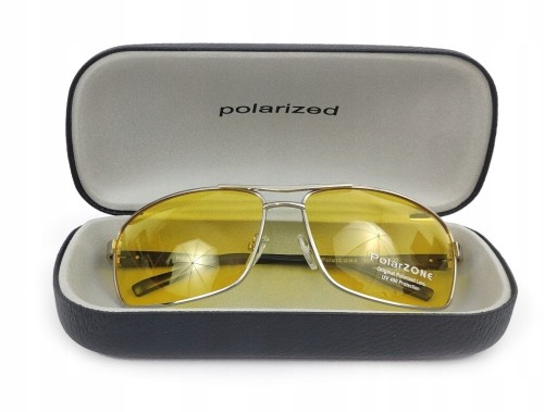Zdjęcie oferty: Okulary POLARZONE polaryzacyjne do jazdy nocą 