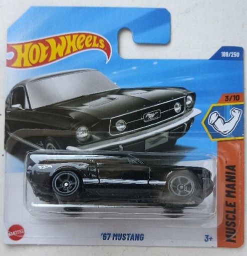 Zdjęcie oferty: Hot Wheels 2025 '67 MUSTANG 189/250 NAJSZYBSZA WYSYŁKA
