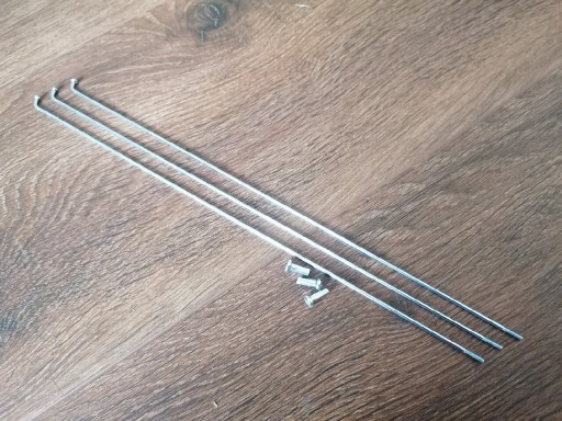 Zdjęcie oferty: Szprychy rowerowe stal 281 i 284mm 