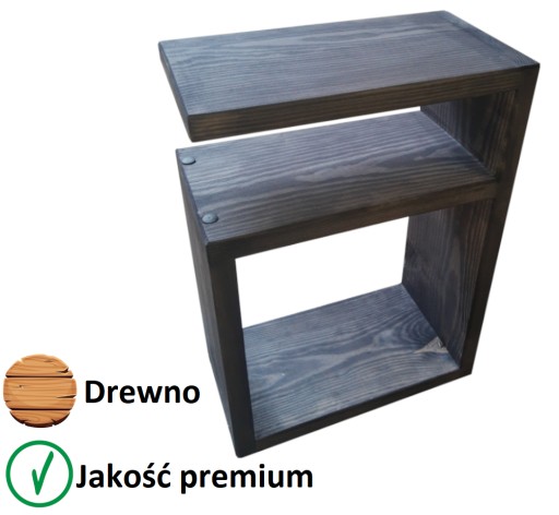 Zdjęcie oferty: Drewniana Szafka nocna 40x30x15cm | RÓŻNE KOLORY |