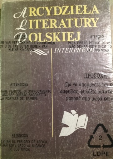 Zdjęcie oferty: Arcydzieła literatury polskiej. Interpretacje. T1