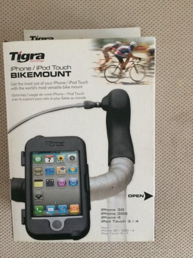 Zdjęcie oferty: Uchwyt na rower -na telefon iPhone 3/4 - Tigra