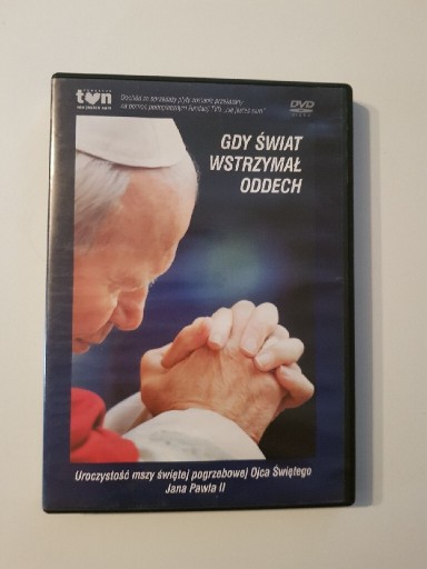 Zdjęcie oferty: Film DVD Jan Paweł II  Gdy Świat Wstrzymał Oddech 