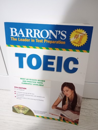 Zdjęcie oferty: Toeic Barron's język angielski 