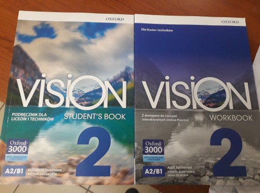 Zdjęcie oferty: Vision 2. Podręcznik do liceów i techników + ćwicz