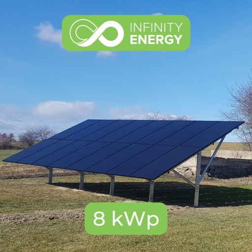 Zdjęcie oferty: Panele słoneczne zestaw 8 kW – GRUNT z montażem
