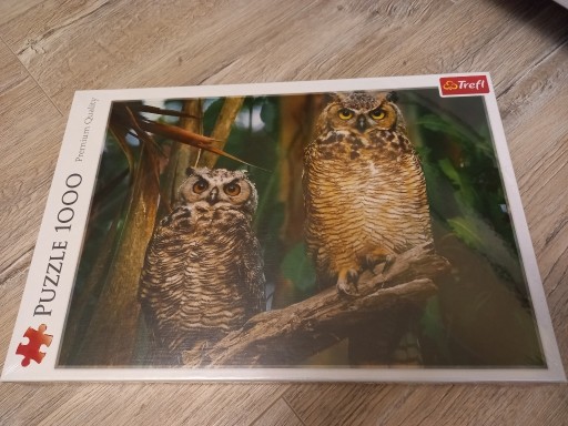 Zdjęcie oferty: Puzzle 1000 elementów - SOWY TREFL