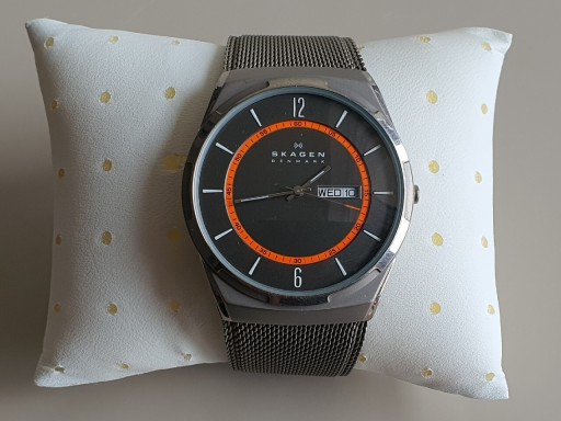 Zdjęcie oferty: Duński, smukły zegarek, Skagen SKW6007