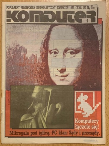 Zdjęcie oferty: Miesięcznik Komputer numer Kwiecień 1987
