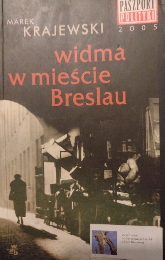 Zdjęcie oferty: Widma w mieście Breslau, M. Krajewski