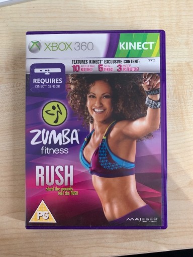 Zdjęcie oferty: Xbox 360 Zumba Fitness Rush Kinect