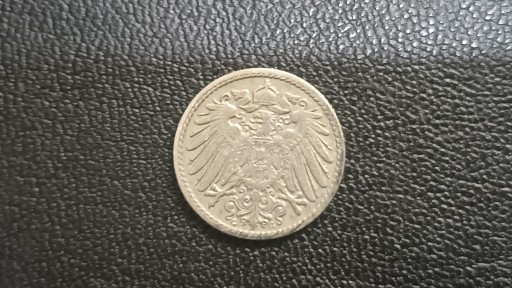 Zdjęcie oferty: 5 Pfennig Cesarstwo Niemcy 1900 G