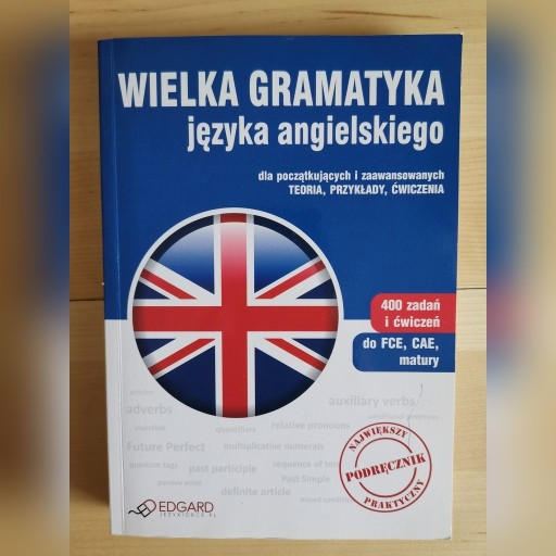 Zdjęcie oferty: Wielka gramatyka języka angielskiego. Edgar