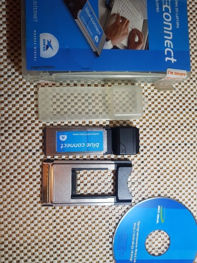 Zdjęcie oferty: Blueconnect karta modemowa do laptopa Merlin XU870