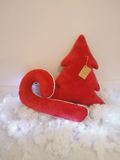 Zdjęcie oferty: Poduszka świąteczna lizak laska 1 kolor rękodzieło