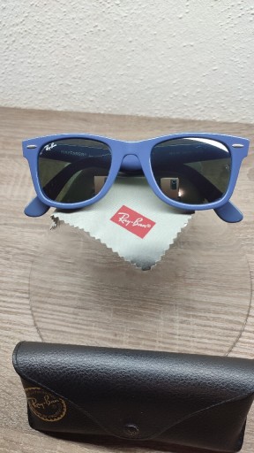 Zdjęcie oferty: Ray-Ban Wayfarer"RAF BLUE" RB2140 963/40  50-22 3N