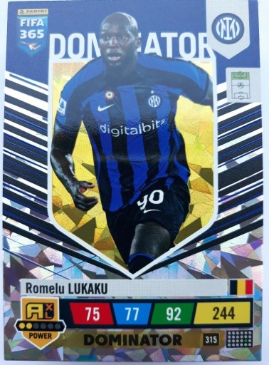 Zdjęcie oferty: Romelu LUKAKU 315 DOMINATOR FIFA 365 2023