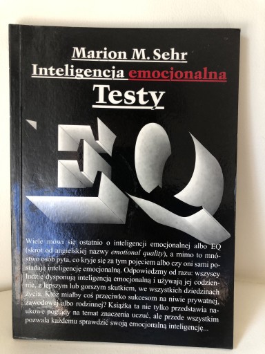 Zdjęcie oferty: Inteligencja emocjonalna Testy ÈQ - Marion M. Sehr