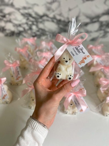 Zdjęcie oferty: Misie świeczki dla gości PODZIĘKOWANIE babyshower