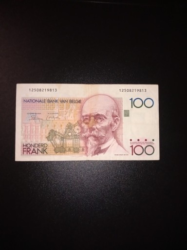 Zdjęcie oferty: Belgia 100 franków.