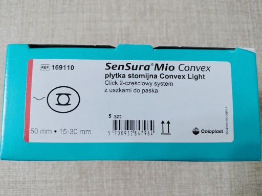 Zdjęcie oferty: Płytka SenSura Mio Convex Light Click 50mm, 5szt.
