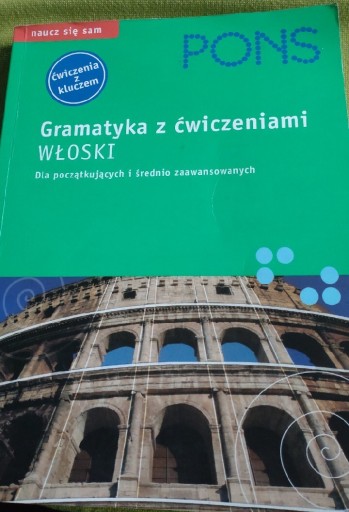 Zdjęcie oferty: Pons Gramatyka z ćwiczeniami włoski 